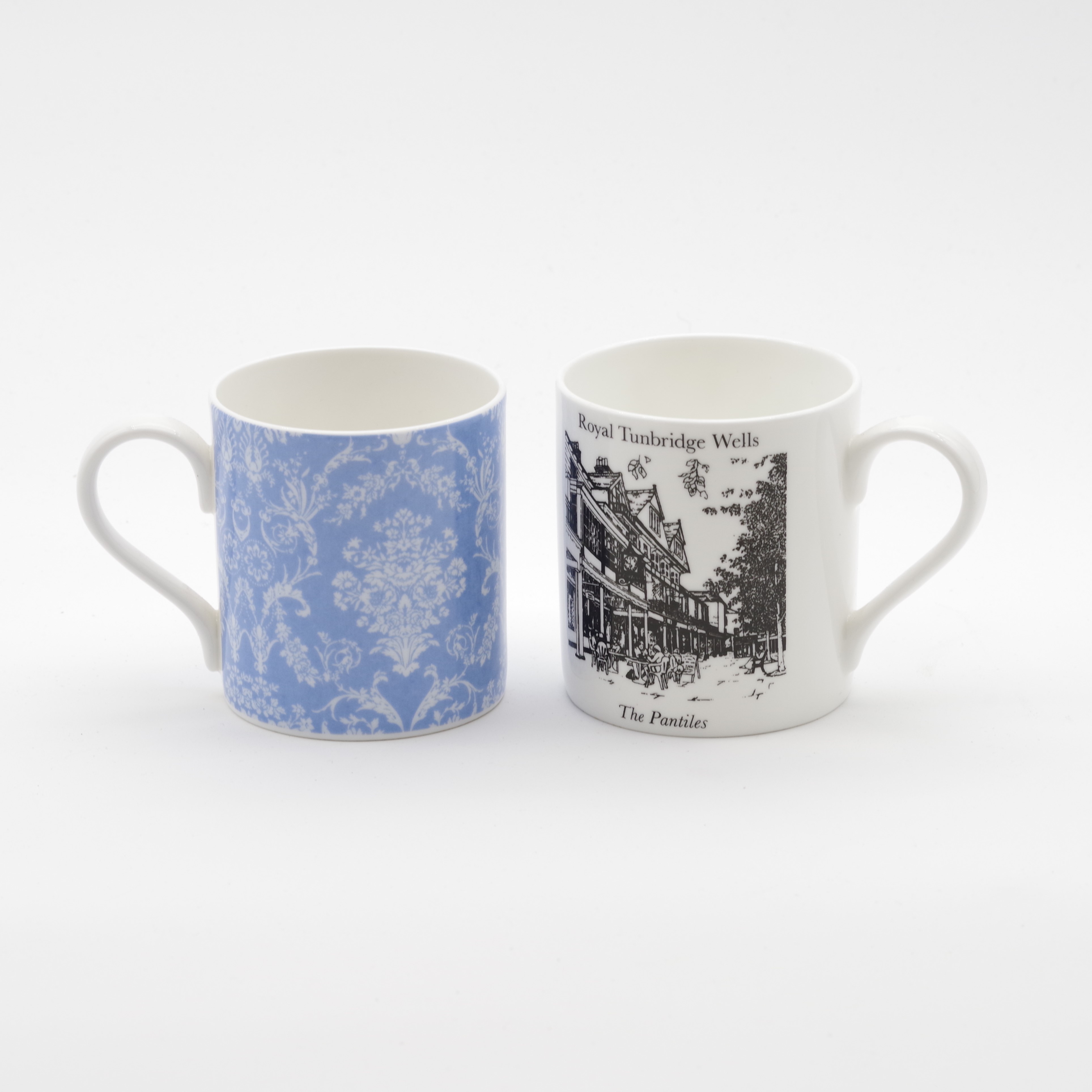 Mug, Bone china, Balmoral, 1 colour print