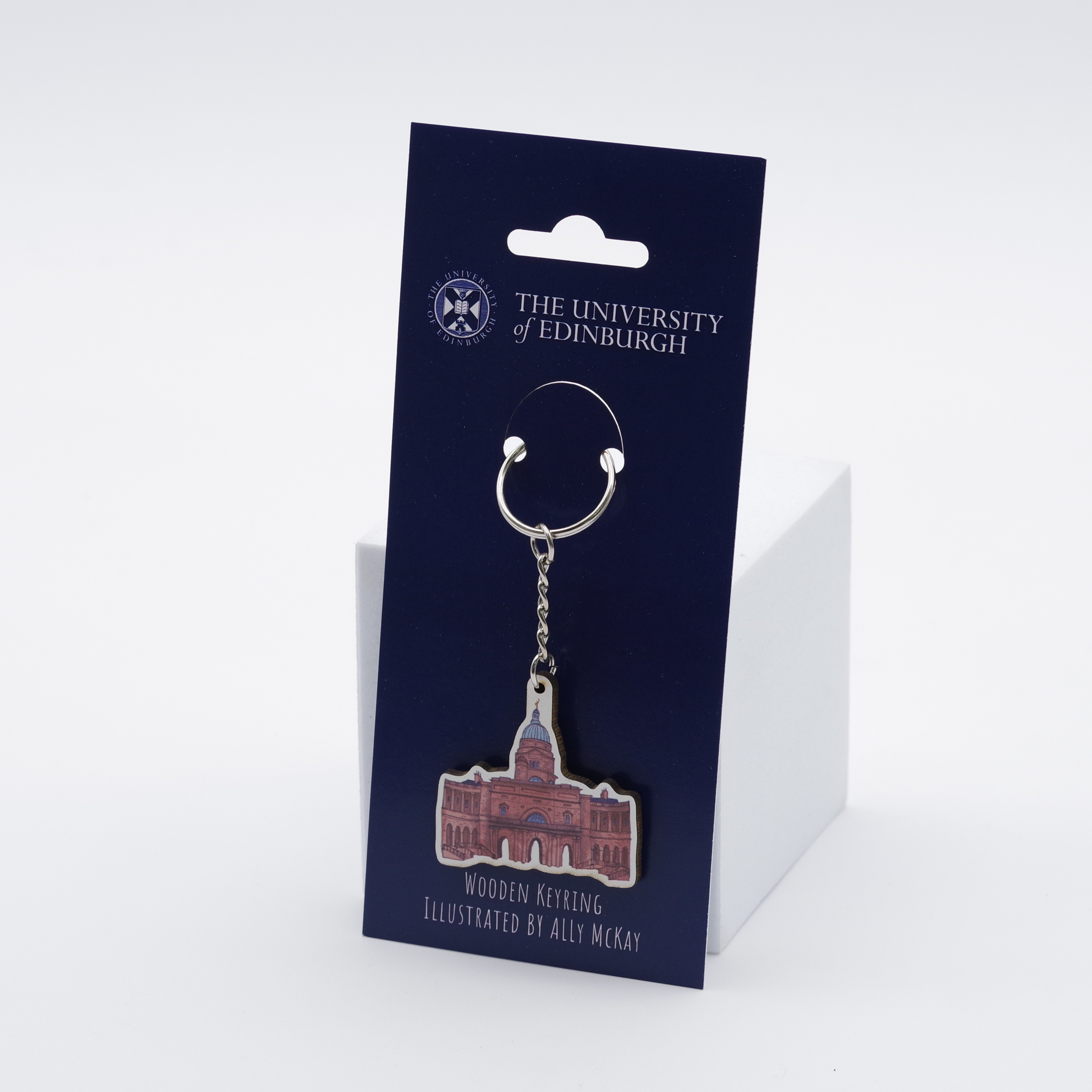 Wooden keyring (bespoke shape) 