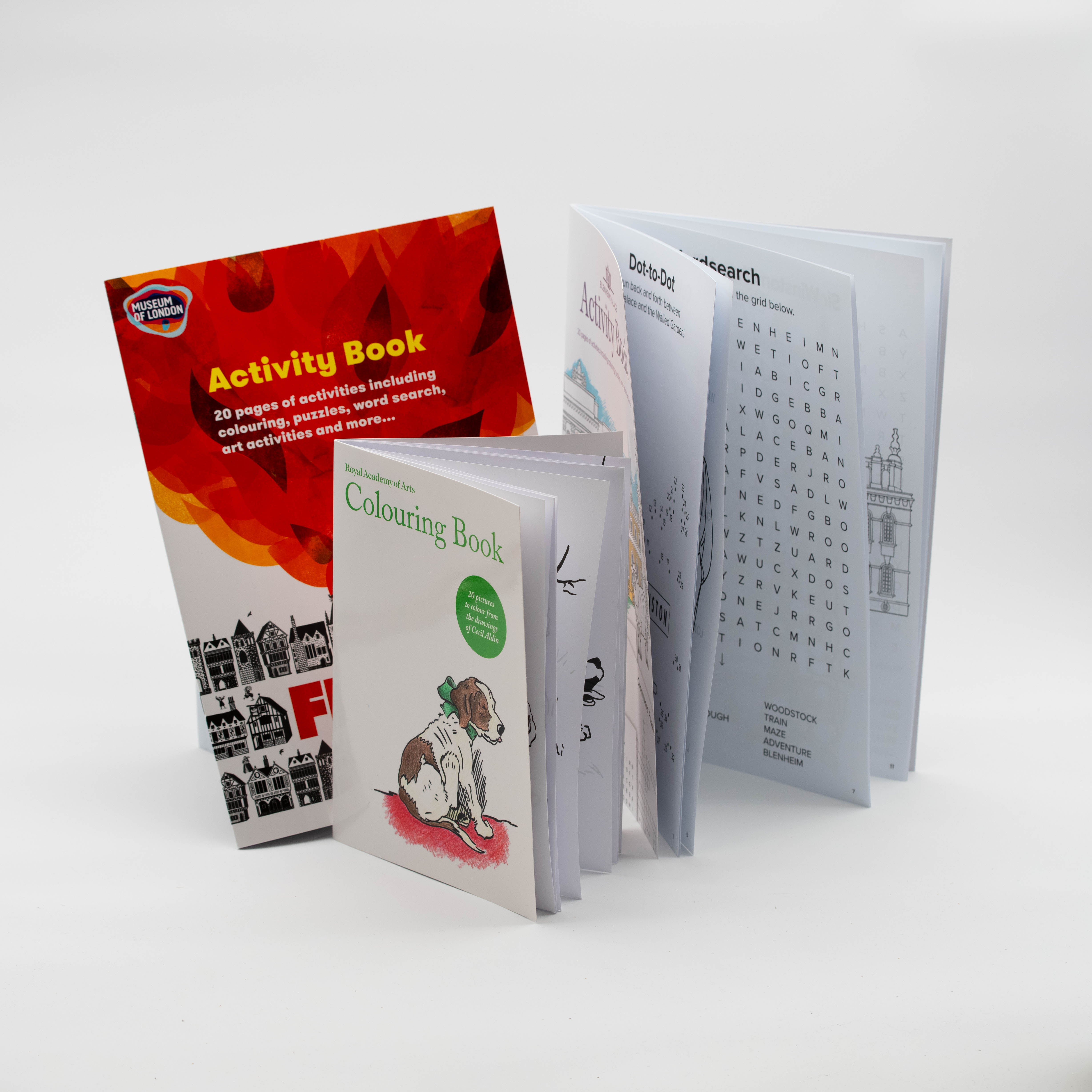 Activity Books & Pencil Sets