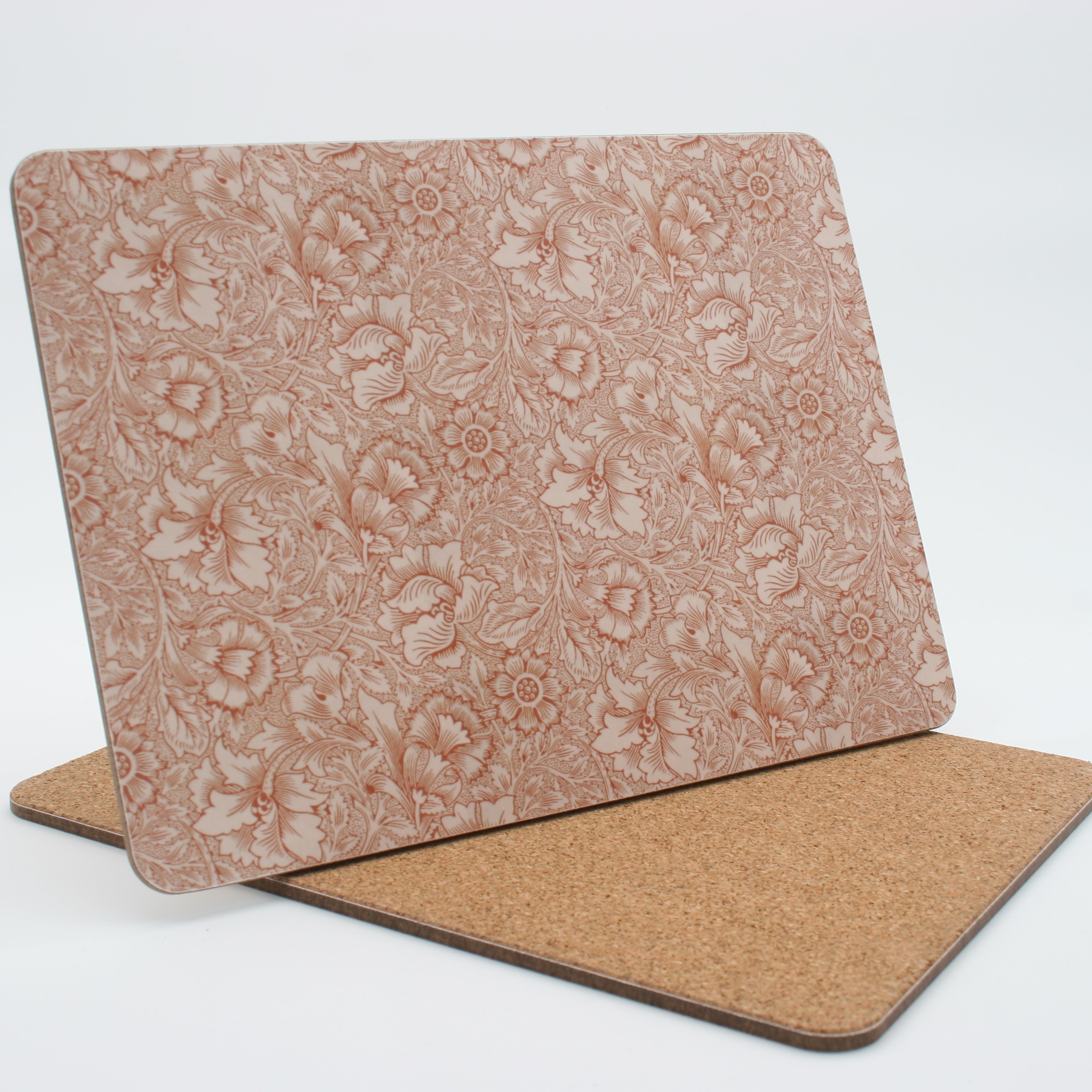 Placemat. 288x210mm, cork backed.