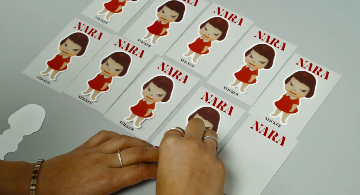 nara stickers production