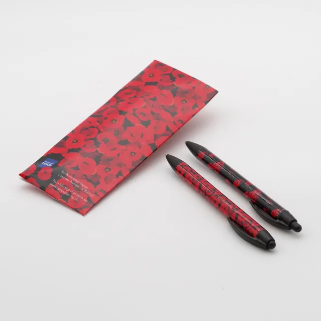 Set of 2 BIC® Wide Body™ ballpens in a paper pouch