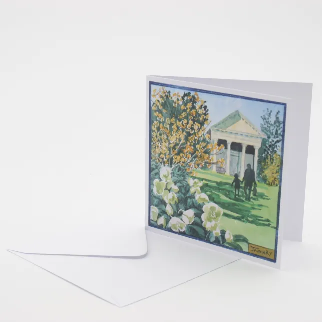 Greeting card, 5x5 format